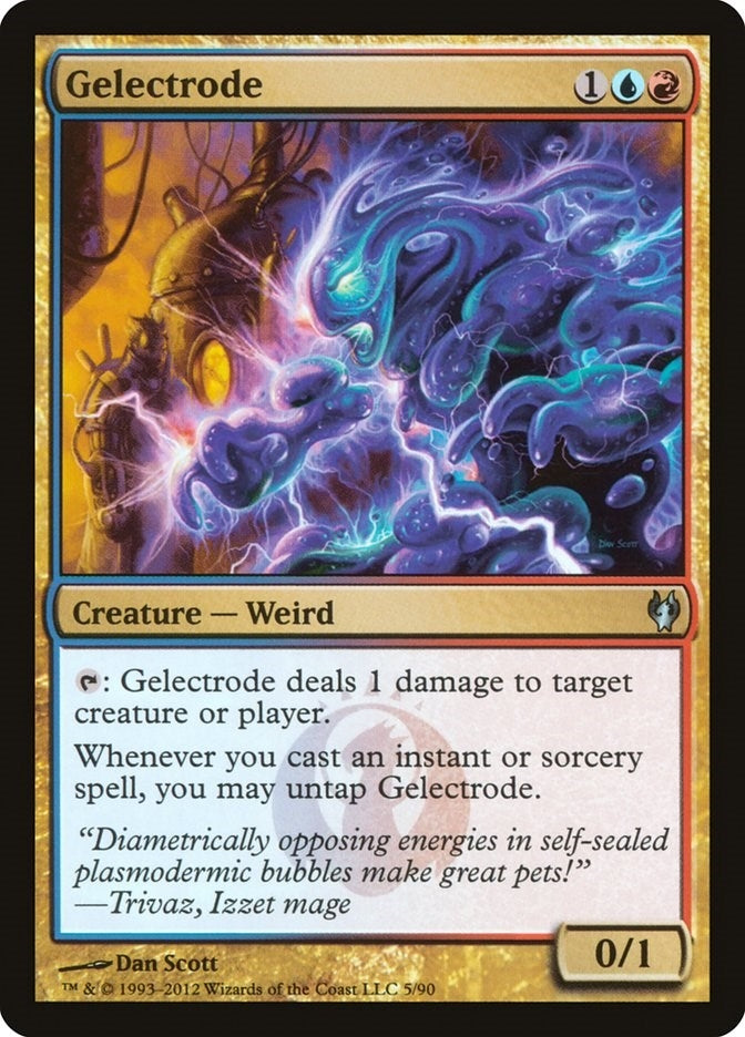 Image for Gelectrode (5) [Izzet vs. Golgari] - Magic: The Gathering