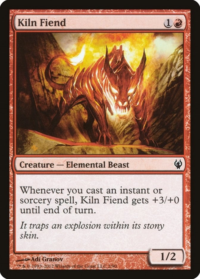 Image for Kiln Fiend (2) [Izzet vs. Golgari] - Magic: The Gathering