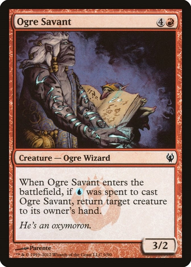 Image for Ogre Savant (9) [Izzet vs. Golgari] - Magic: The Gathering