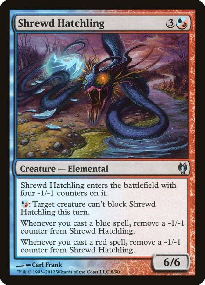 Image for Shrewd Hatchling (8) [Izzet vs. Golgari] - Magic: The Gathering