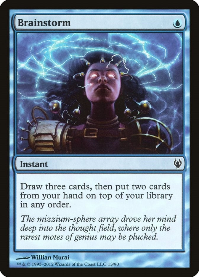 Image for Brainstorm (13) [Izzet vs. Golgari] - Magic: The Gathering