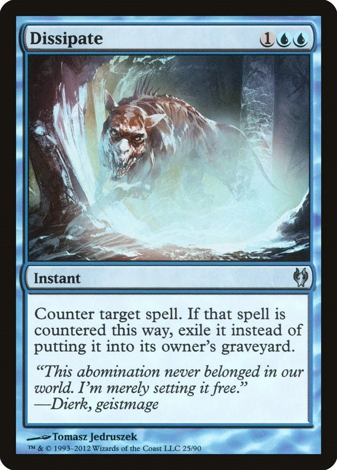 Image for Dissipate (25) [Izzet vs. Golgari] - Magic: The Gathering