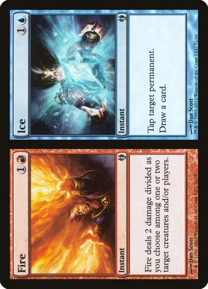 Image for Fire // Ice (32) [Izzet vs. Golgari] - Magic: The Gathering