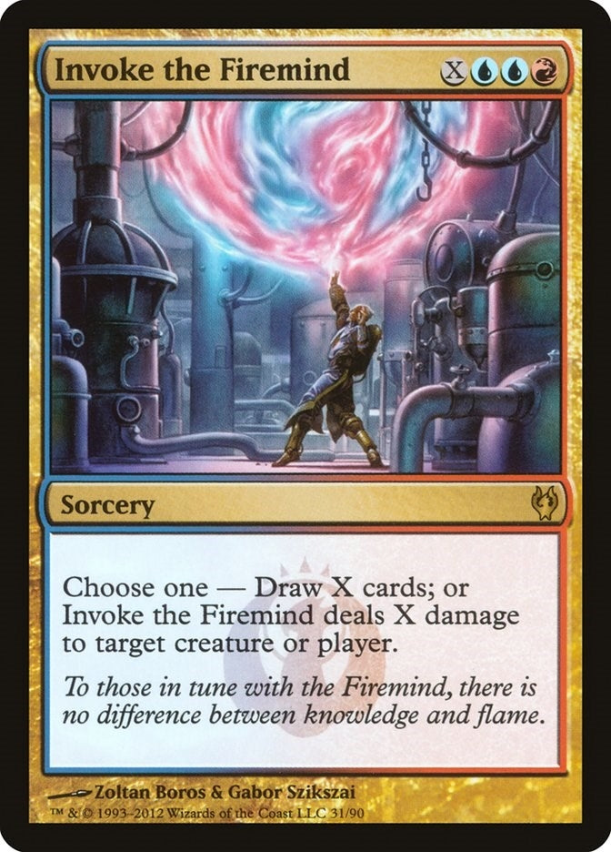 Image for Invoke the Firemind (31) [Izzet vs. Golgari] - Magic: The Gathering
