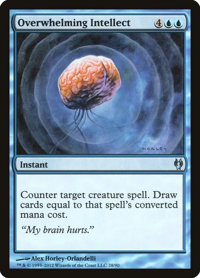 Image for Overwhelming Intellect (28) [Izzet vs. Golgari] - Magic: The Gathering