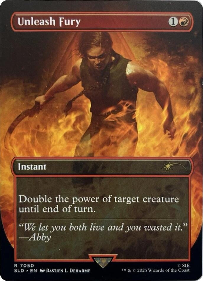 Image for Unleash Fury (7050) [Secret Lair Drop Series] - Magic: The Gathering