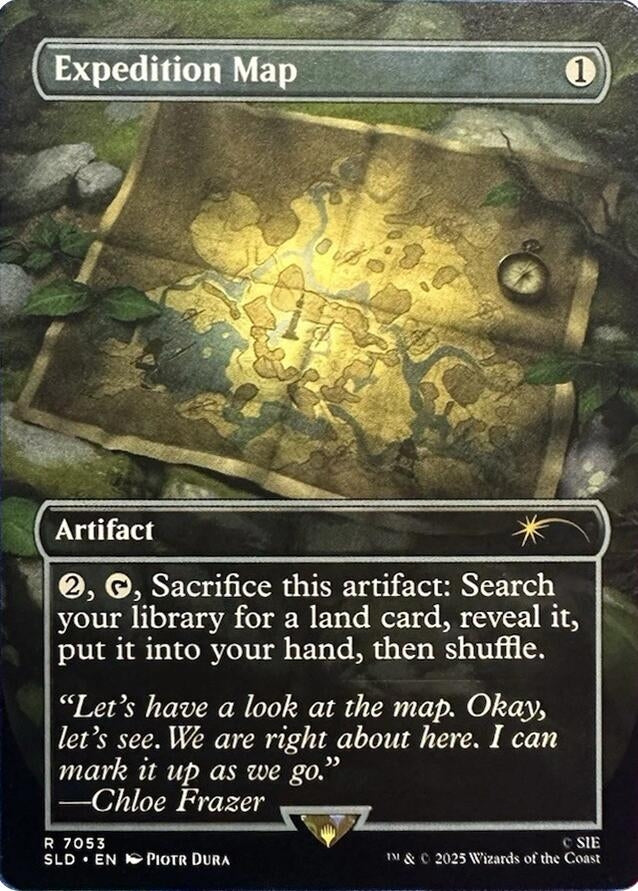 Image for Expedition Map (7053) [Secret Lair Drop Series] - Magic: The Gathering