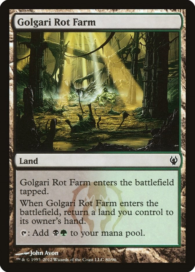 Image for Golgari Rot Farm (80) [Izzet vs. Golgari] - Magic: The Gathering