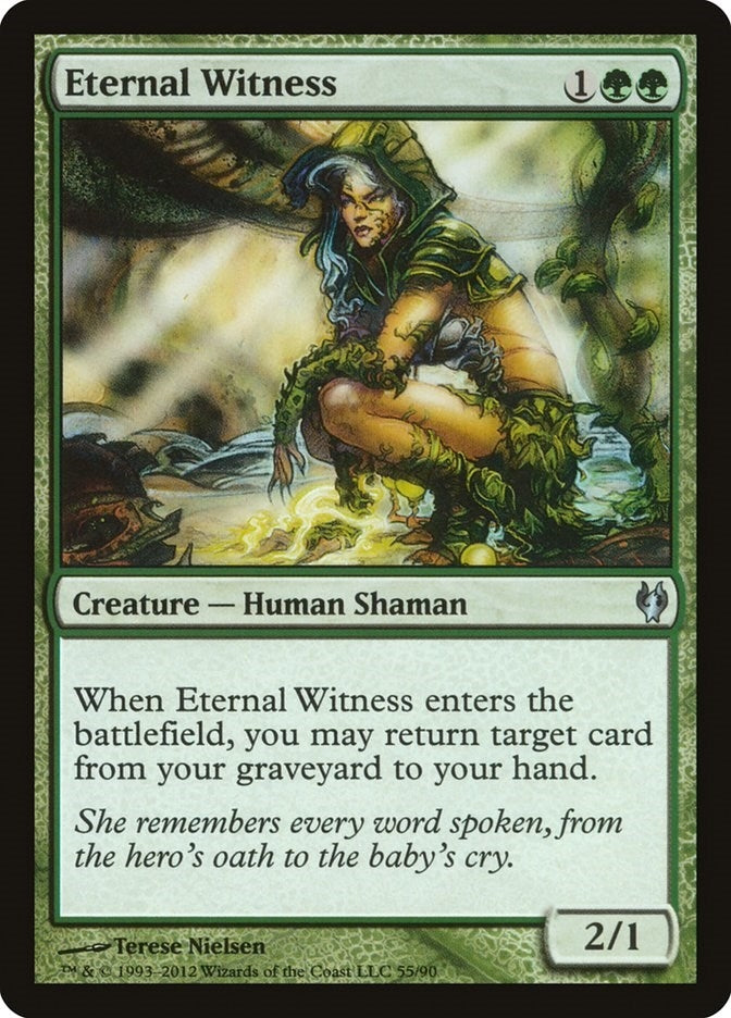 Image for Eternal Witness (55) [Izzet vs. Golgari] - Magic: The Gathering