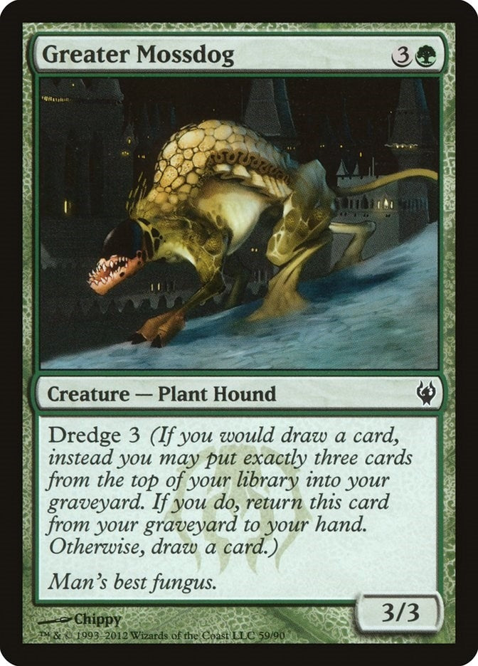 Image for Greater Mossdog (59) [Izzet vs. Golgari] - Magic: The Gathering
