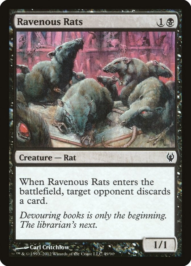 Image for Ravenous Rats (49) [Izzet vs. Golgari] - Magic: The Gathering