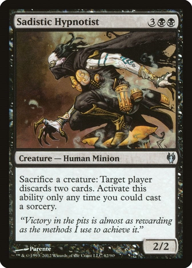 Image for Sadistic Hypnotist (62) [Izzet vs. Golgari] - Magic: The Gathering