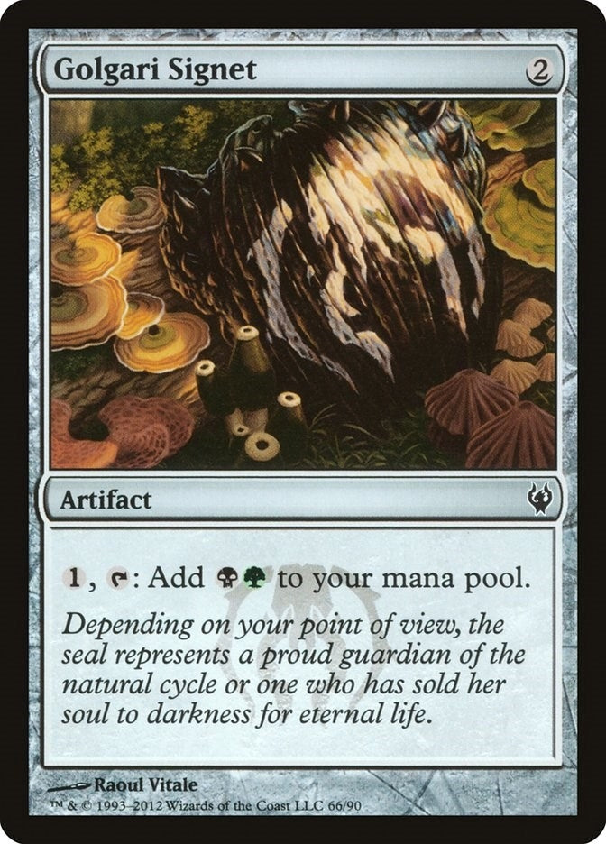 Image for Golgari Signet (66) [Izzet vs. Golgari] - Magic: The Gathering