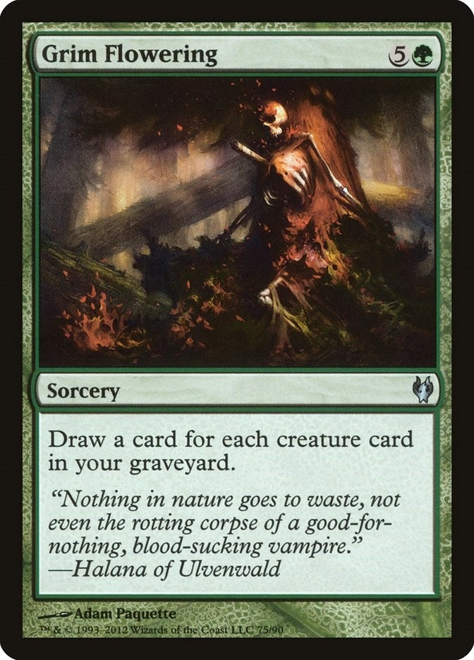 Image for Grim Flowering (75) [Izzet vs. Golgari] - Magic: The Gathering