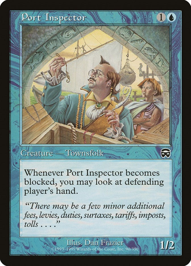 Image for Port Inspector (90) [Mercadian Masques] - Magic: The Gathering
