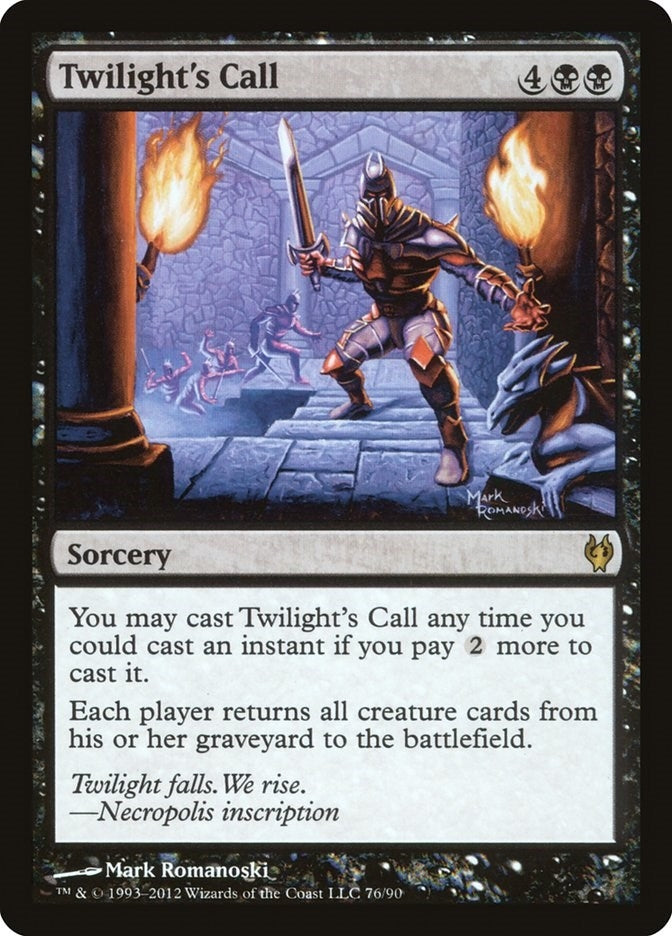 Image for Twilight's Call (76) [Izzet vs. Golgari] - Magic: The Gathering