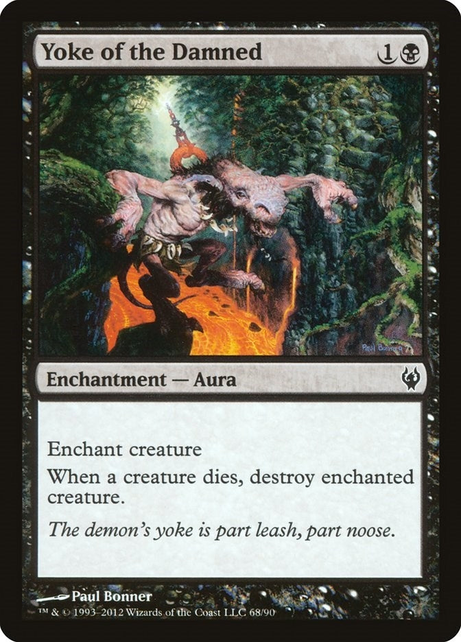 Image for Yoke of the Damned (68) [Izzet vs. Golgari] - Magic: The Gathering