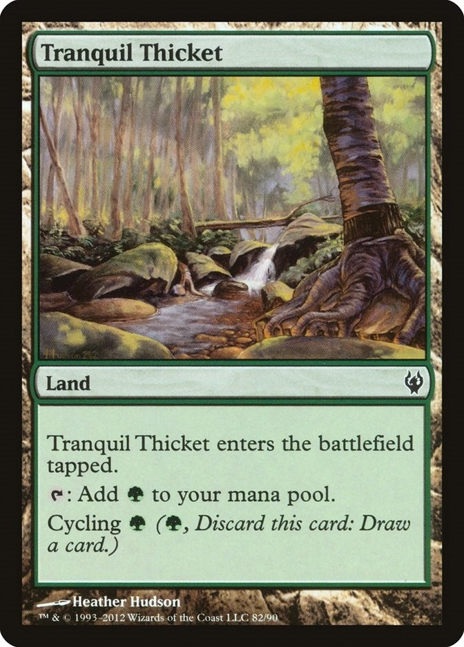 Image for Tranquil Thicket (82) [Izzet vs. Golgari] - Magic: The Gathering