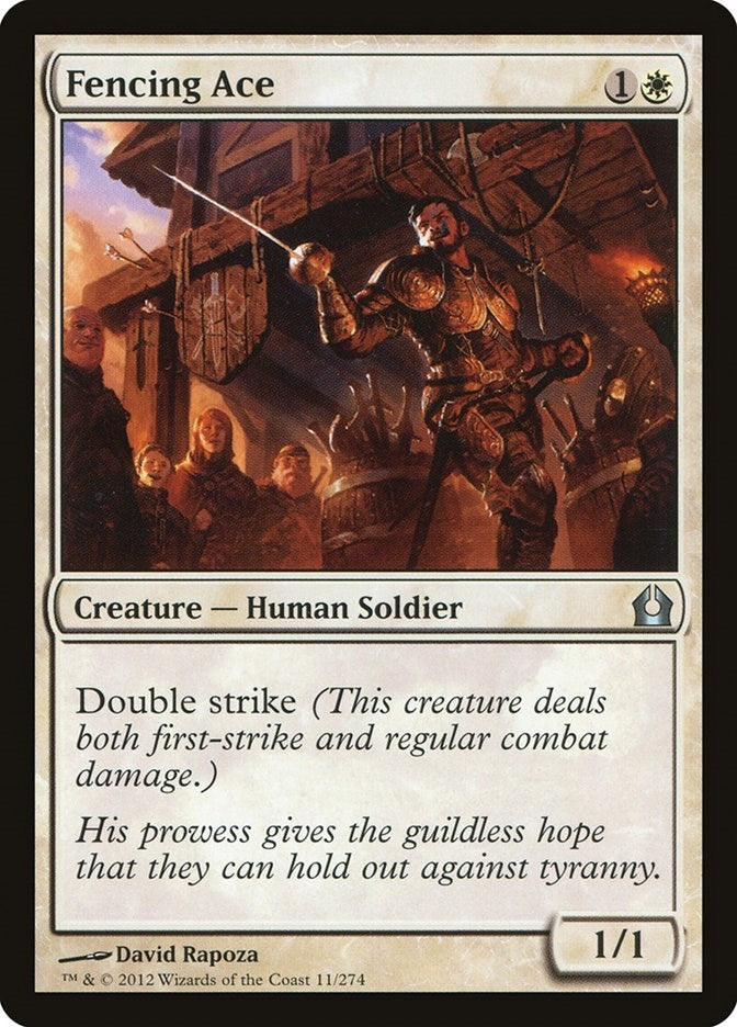 Image for Fencing Ace (11) [Return to Ravnica] - Magic: The Gathering