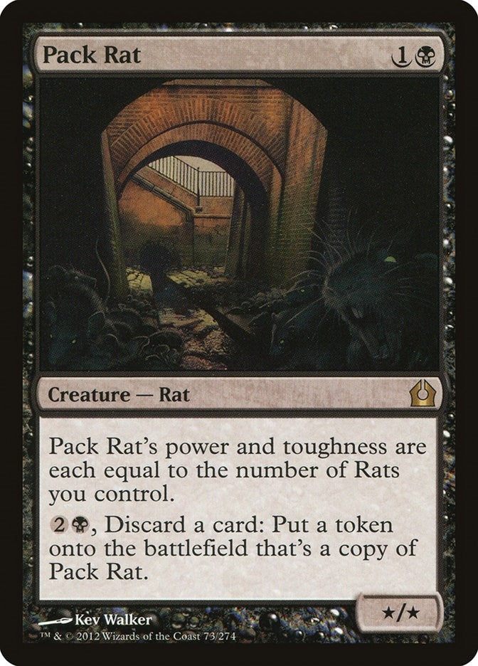 Image for Pack Rat (73) [Return to Ravnica] - Magic: The Gathering