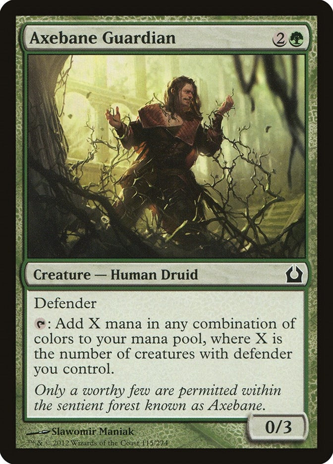 Image for Axebane Guardian (115) [Return to Ravnica] - Magic: The Gathering