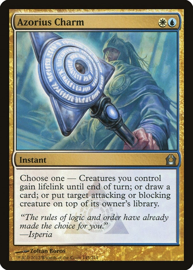 Image for Azorius Charm (145) [Return to Ravnica] - Magic: The Gathering