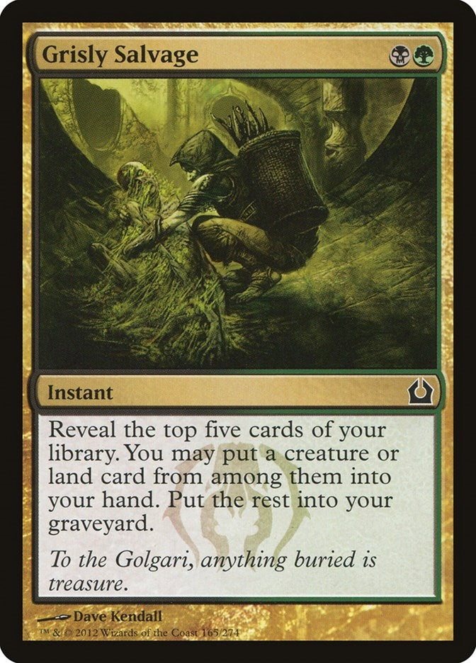 Image for Grisly Salvage (165) [Return to Ravnica] - Magic: The Gathering