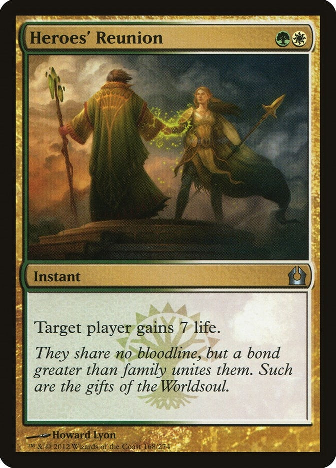 Image for Heroes' Reunion (168) [Return to Ravnica] - Magic: The Gathering
