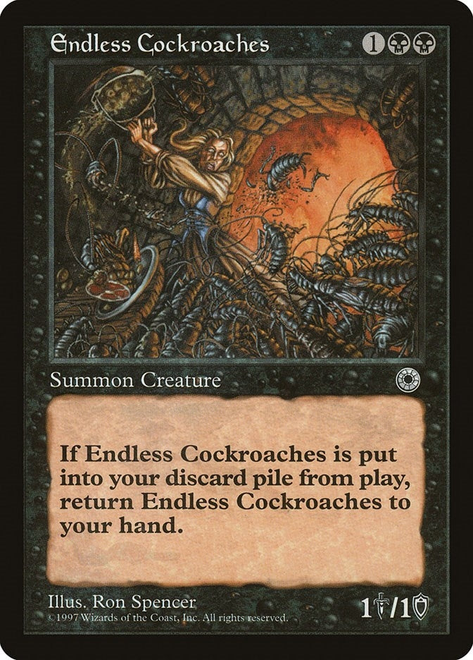 Image for Endless Cockroaches [Portal] - Magic: The Gathering