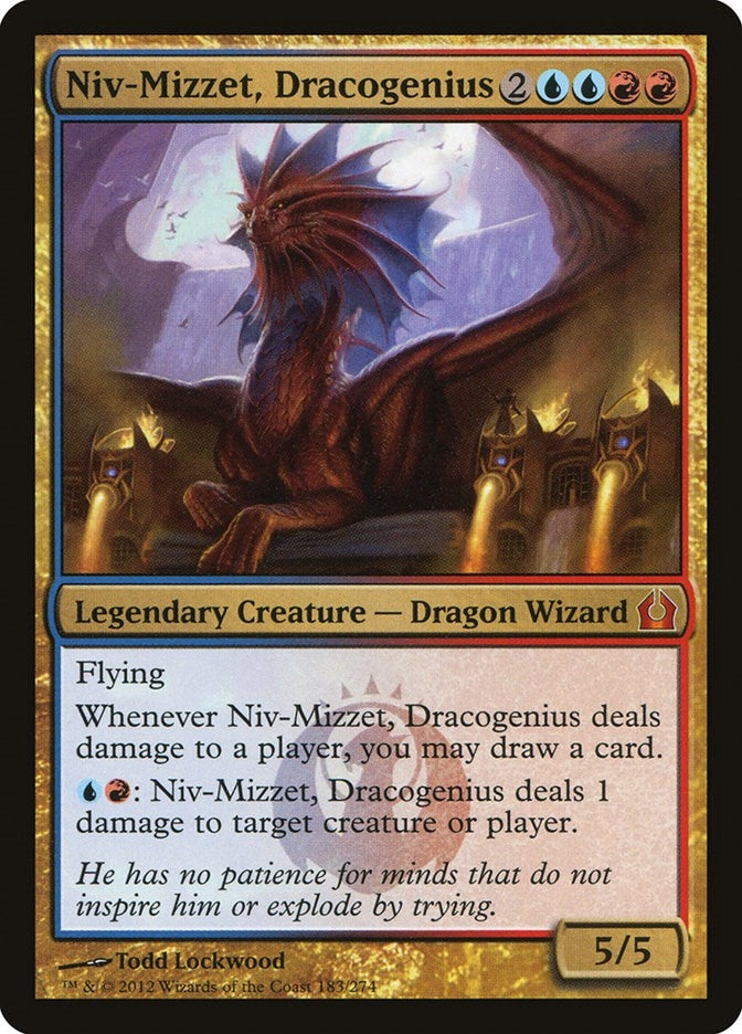 Image for Niv-Mizzet, Dracogenius (183) [Return to Ravnica] - Magic: The Gathering