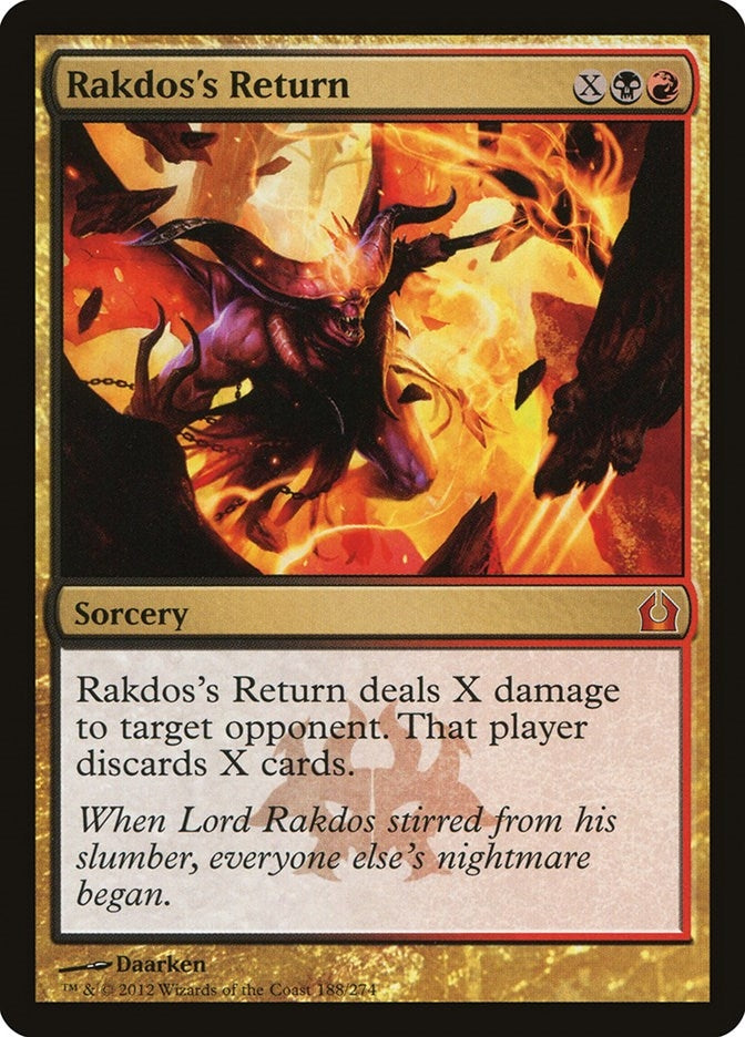 Image for Rakdos's Return (188) [Return to Ravnica] - Magic: The Gathering