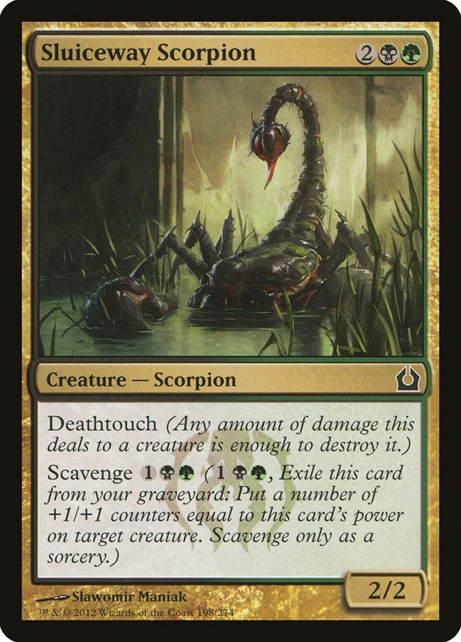 Image for Sluiceway Scorpion (198) [Return to Ravnica] - Magic: The Gathering