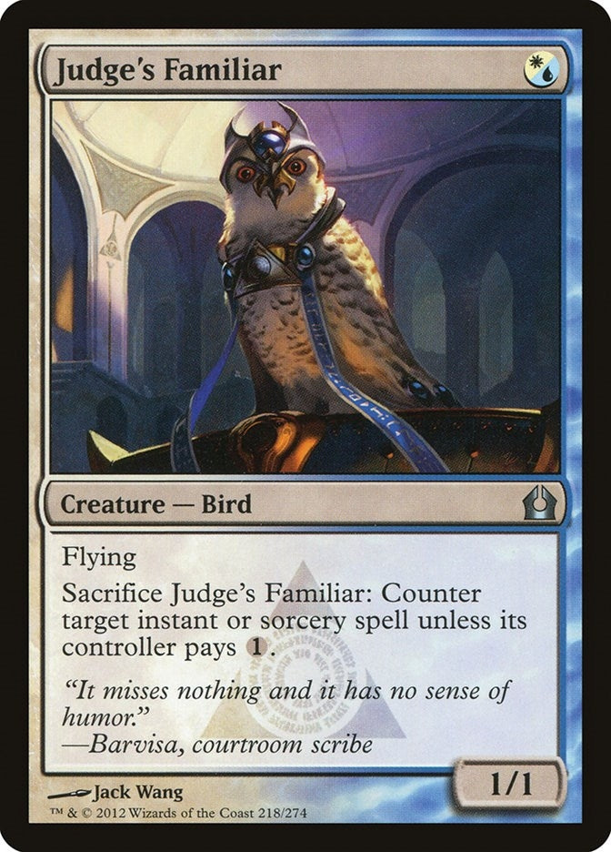 Image for Judge's Familiar (218) [Return to Ravnica] - Magic: The Gathering