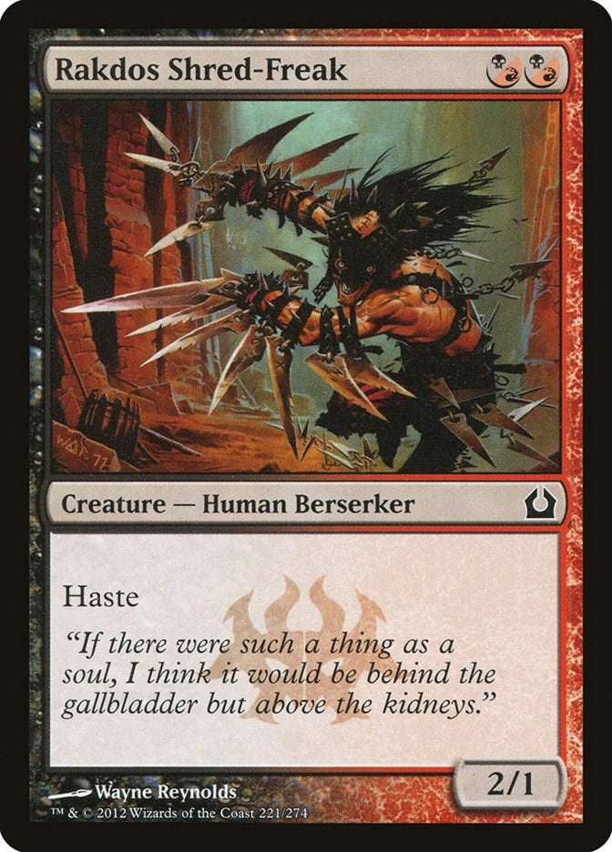 Image for Rakdos Shred-Freak (221) [Return to Ravnica] - Magic: The Gathering