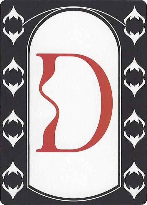 Image for Letter Card - D [Secret Lair Countdown Kit] - Magic: The Gathering