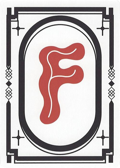 Image for Letter Card - F [Secret Lair Countdown Kit] - Magic: The Gathering