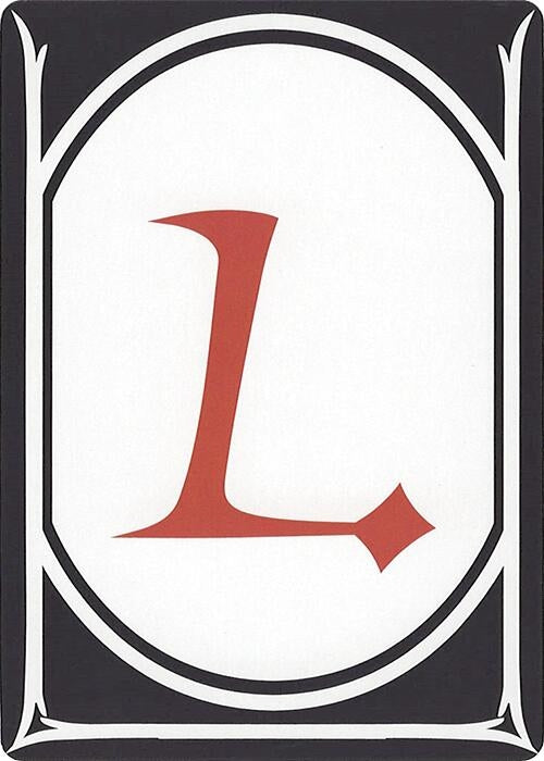 Image for Letter Card - L [Secret Lair Countdown Kit] - Magic: The Gathering
