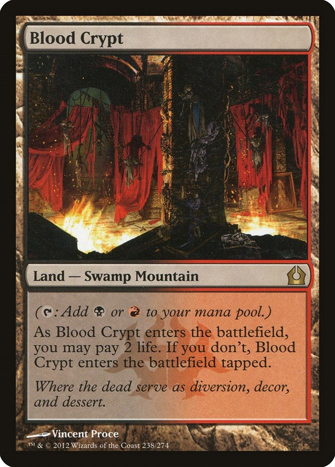 Image for Blood Crypt (238) [Return to Ravnica] - Magic: The Gathering
