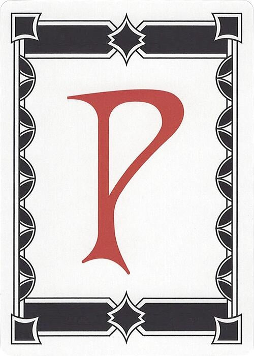 Image for Letter Card - P [Secret Lair Countdown Kit] - Magic: The Gathering