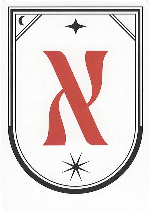 Image for Letter Card - X [Secret Lair Countdown Kit] - Magic: The Gathering