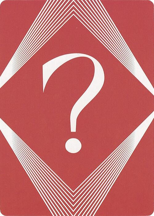 Image for Question Mark Insert Card [Secret Lair Countdown Kit] - Magic: The Gathering