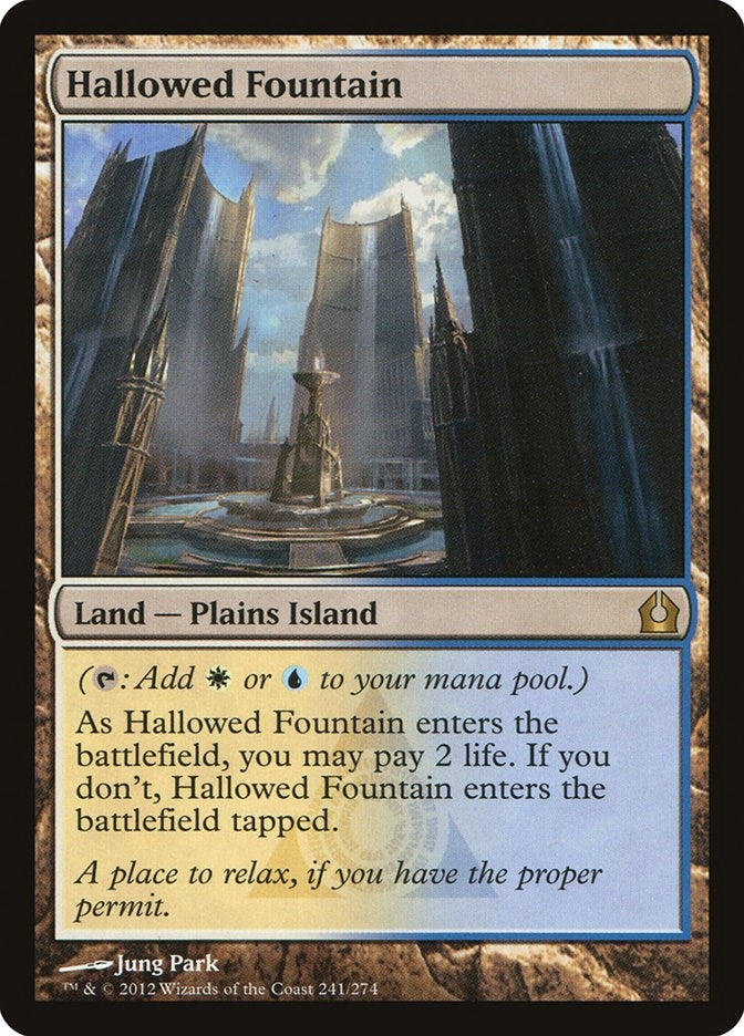 Image for Hallowed Fountain (241) [Return to Ravnica] - Magic: The Gathering
