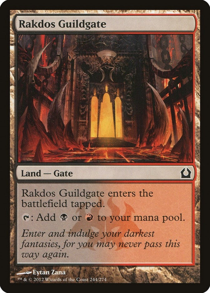 Image for Rakdos Guildgate (244) [Return to Ravnica] - Magic: The Gathering