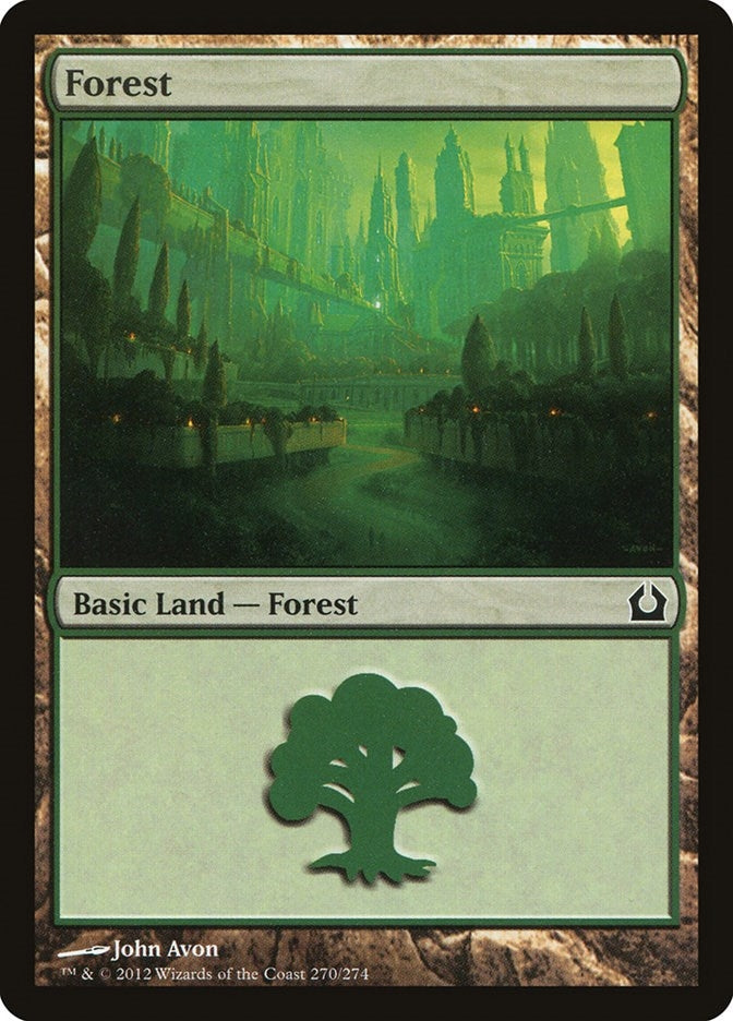 Image for Forest (270) (270) [Return to Ravnica] - Magic: The Gathering