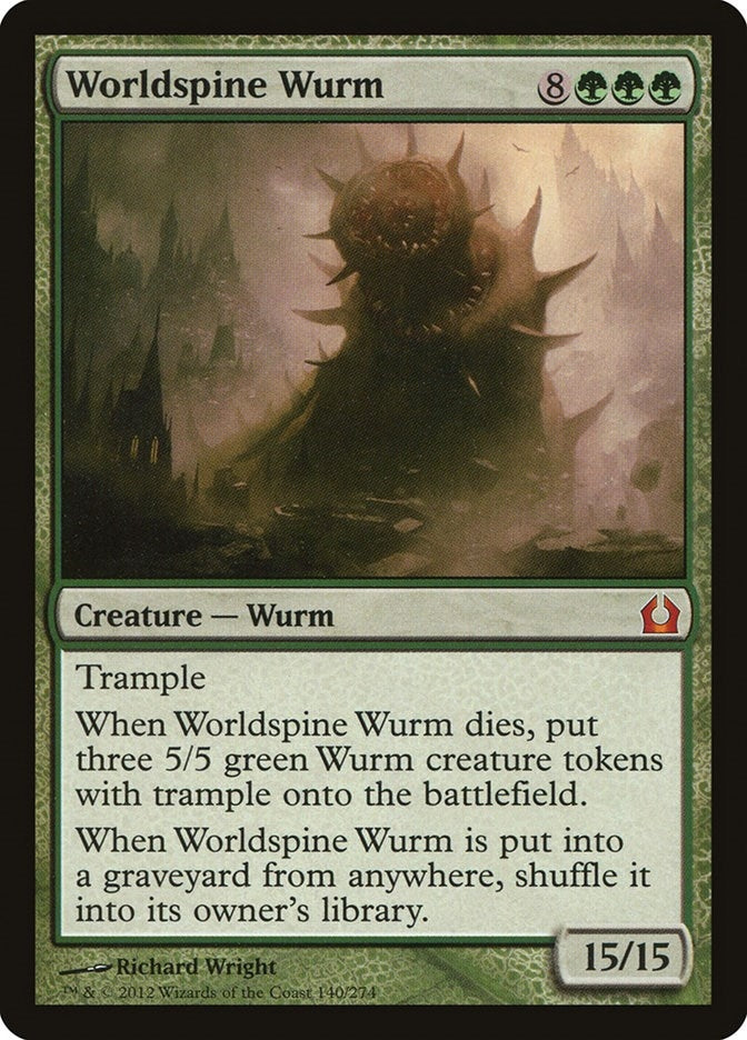 Image for Worldspine Wurm (140) [Return to Ravnica] - Magic: The Gathering