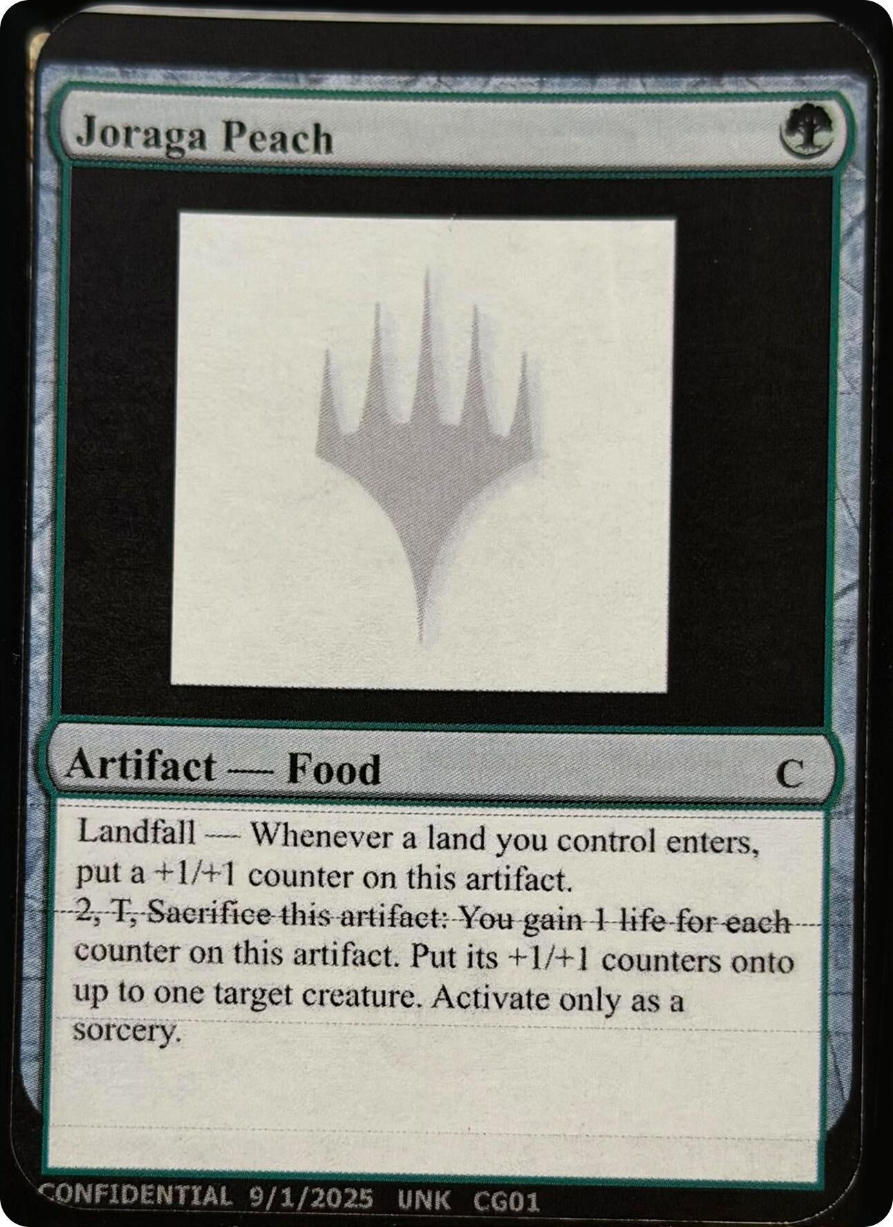 Image for Joraga Peach [Un-Known Event Playtest Cards] - Magic: The Gathering