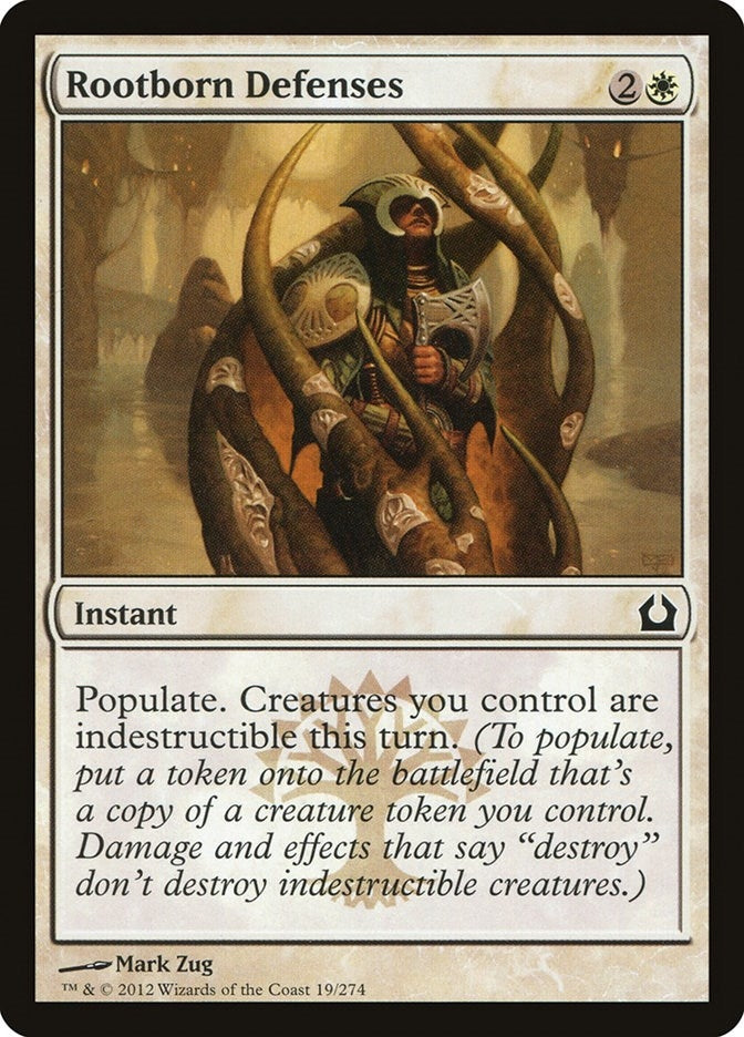 Image for Rootborn Defenses (19) [Return to Ravnica] - Magic: The Gathering