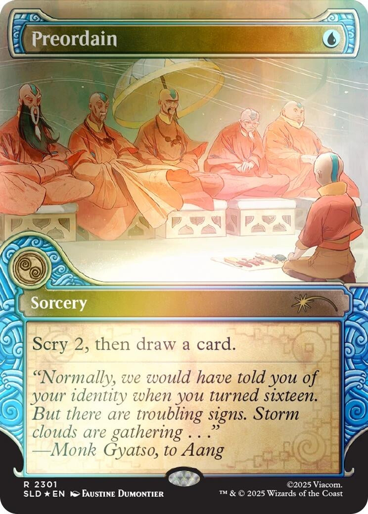 Image for Preordain (2301) (Rainbow Foil) (2301) [Secret Lair Drop Series] - Magic: The Gathering