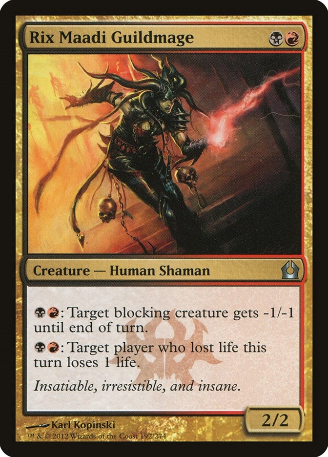 Image for Rix Maadi Guildmage (192) [Return to Ravnica] - Magic: The Gathering