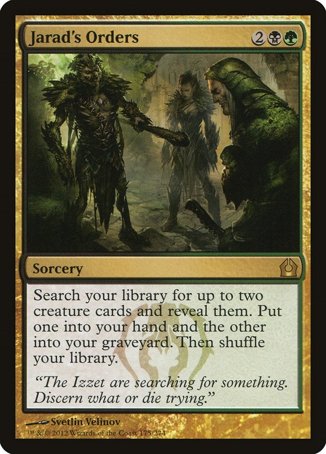Image for Jarad's Orders (175) [Return to Ravnica] - Magic: The Gathering